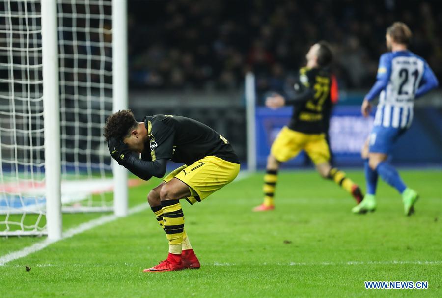 (SP)GERMANY-BERLIN-SOCCER-BUNDESLIGA-HERTHA BSC VS DORTMUND