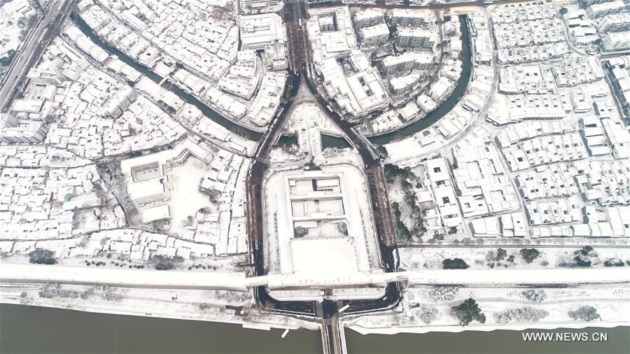 CHINA-NANJING-SNOWFALL (CN)