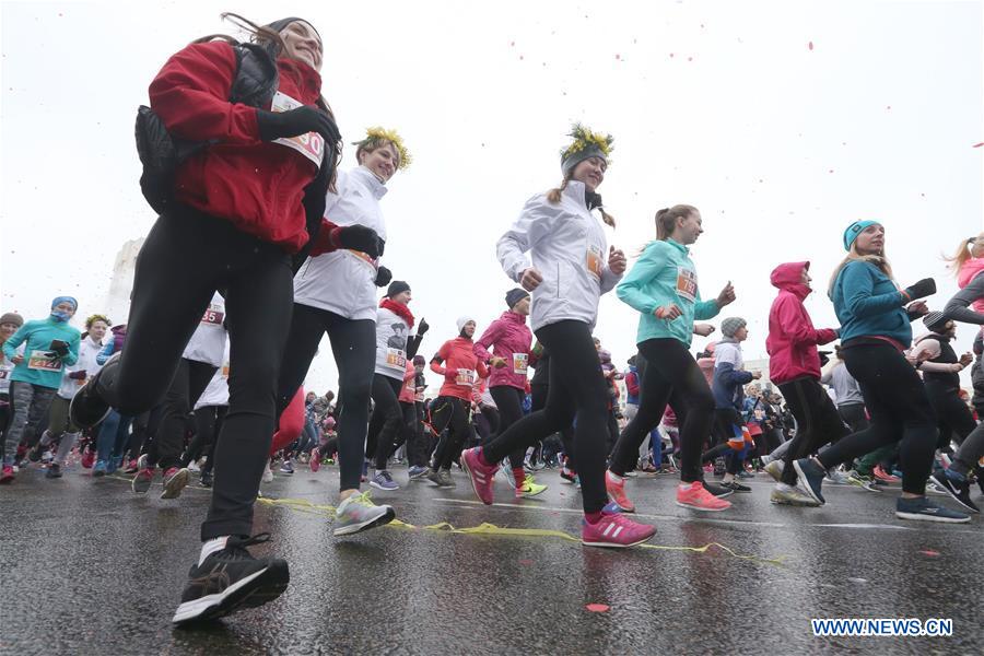 BELARUS-MINSK-WOMEN'S DAY-"BEAUTY RUN"