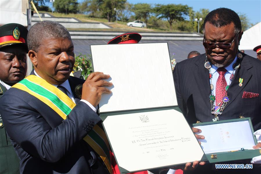 NAMIBIA-WINDHOEK-ANGOLAN PRESIDENT-CASSINGA DAY