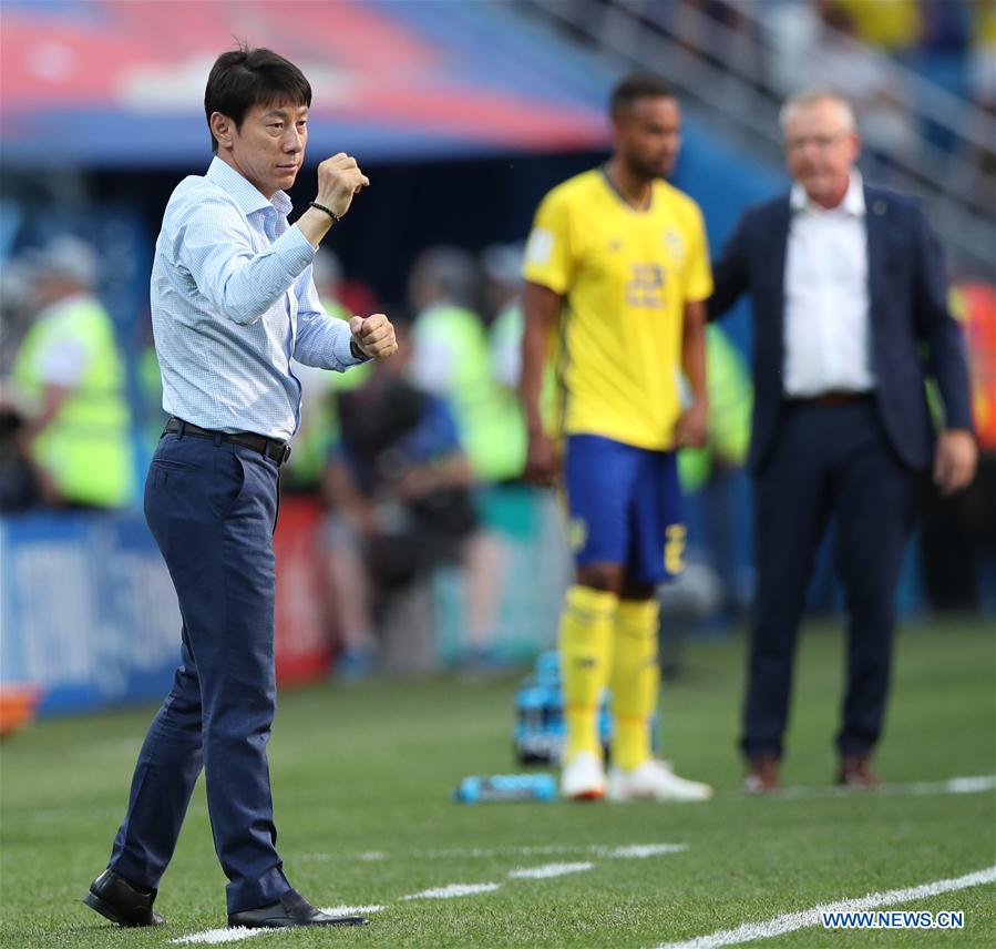 (SP)RUSSIA-NIZHNY NOVGOROD-2018 WORLD CUP-GROUP F-SWEDEN VS SOUTH KOREA