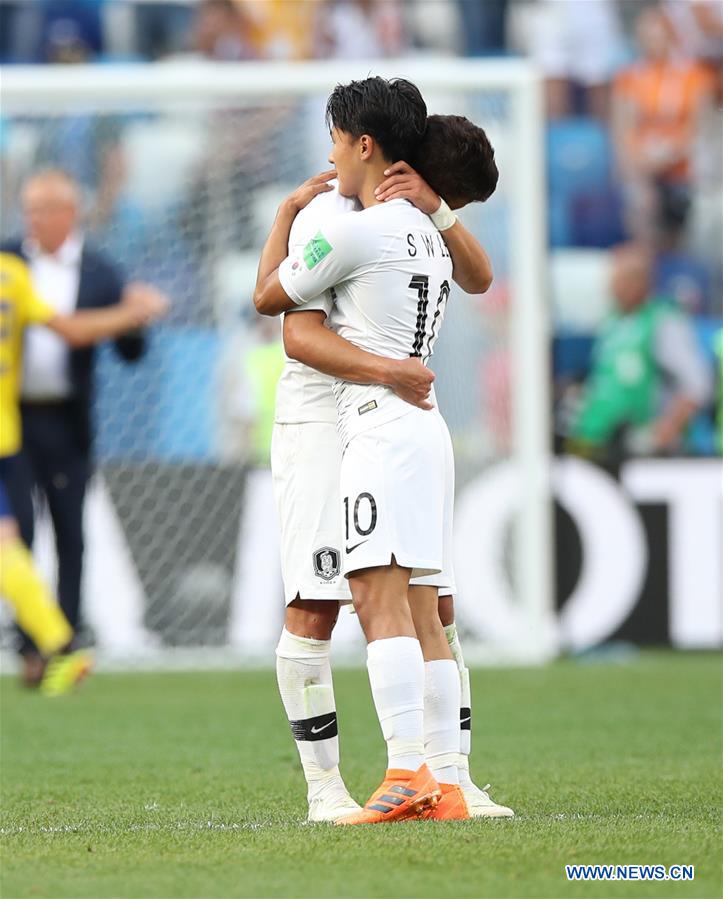 (SP)RUSSIA-NIZHNY NOVGOROD-2018 WORLD CUP-GROUP F-SWEDEN VS SOUTH KOREA