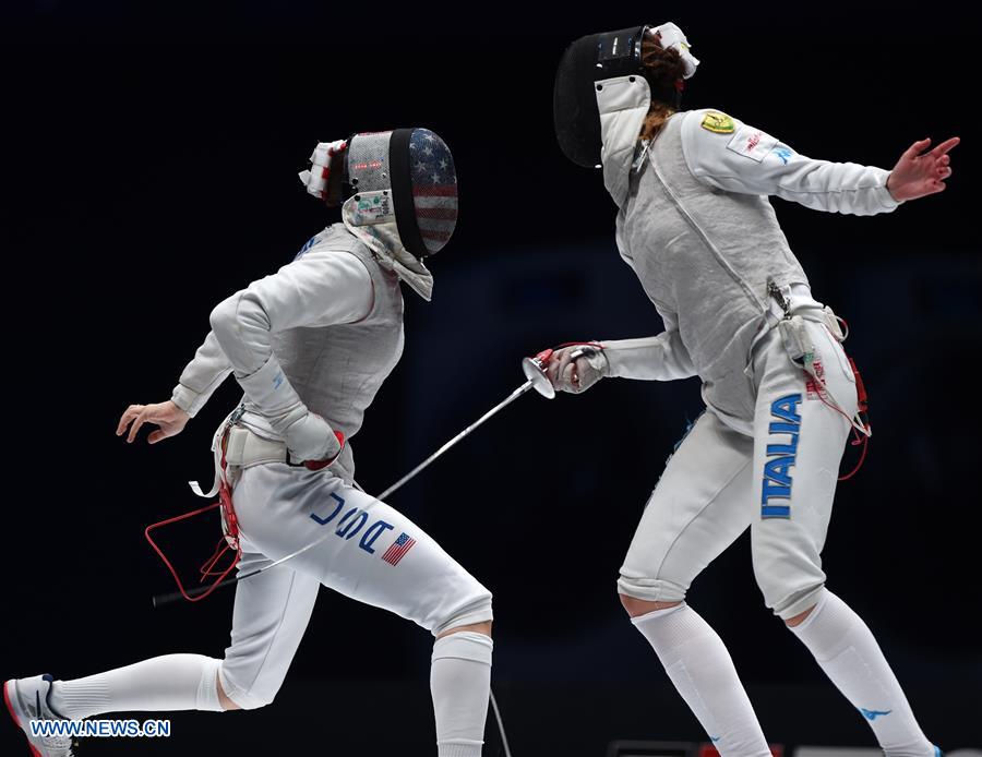 (SP)CHINA-JIANGSU-WUXI-FENCING-WORLD CHAMPIONSHIPS (CN)