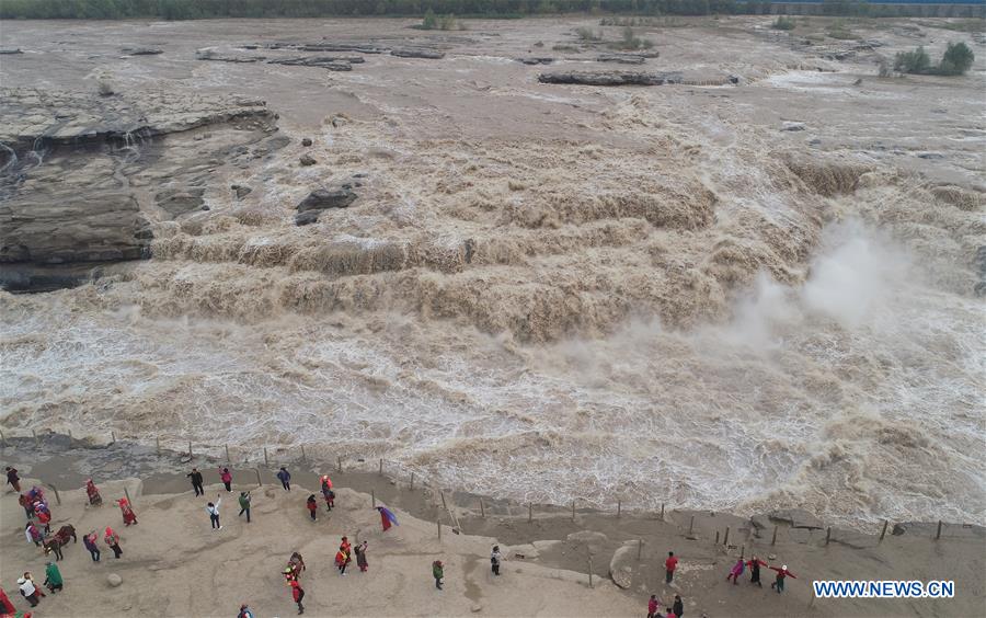 CHINA-SHAANXI-HUKOU WATERFALL (CN)