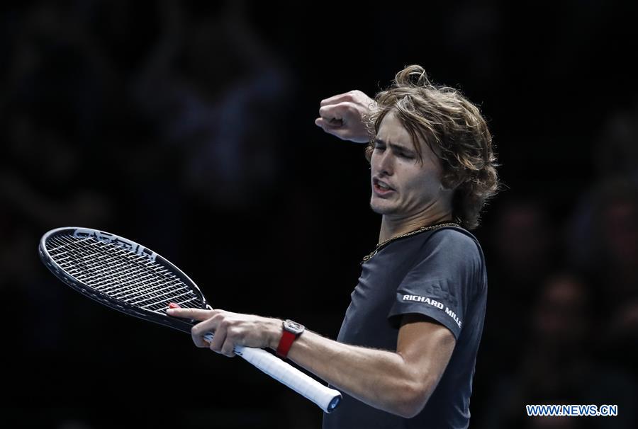 (SP)BRITAIN-LONDON-TENNIS-ATP WORLD TOUR FINALS-DAY 6