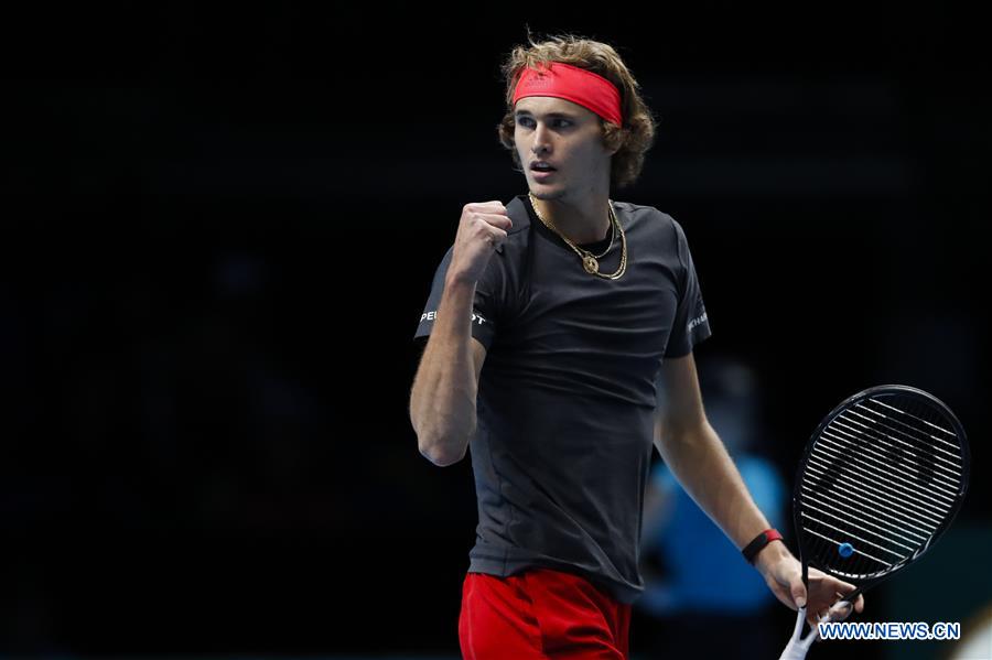 (SP)BRITAIN-LONDON-TENNIS-ATP WORLD TOUR FINALS-DAY 6