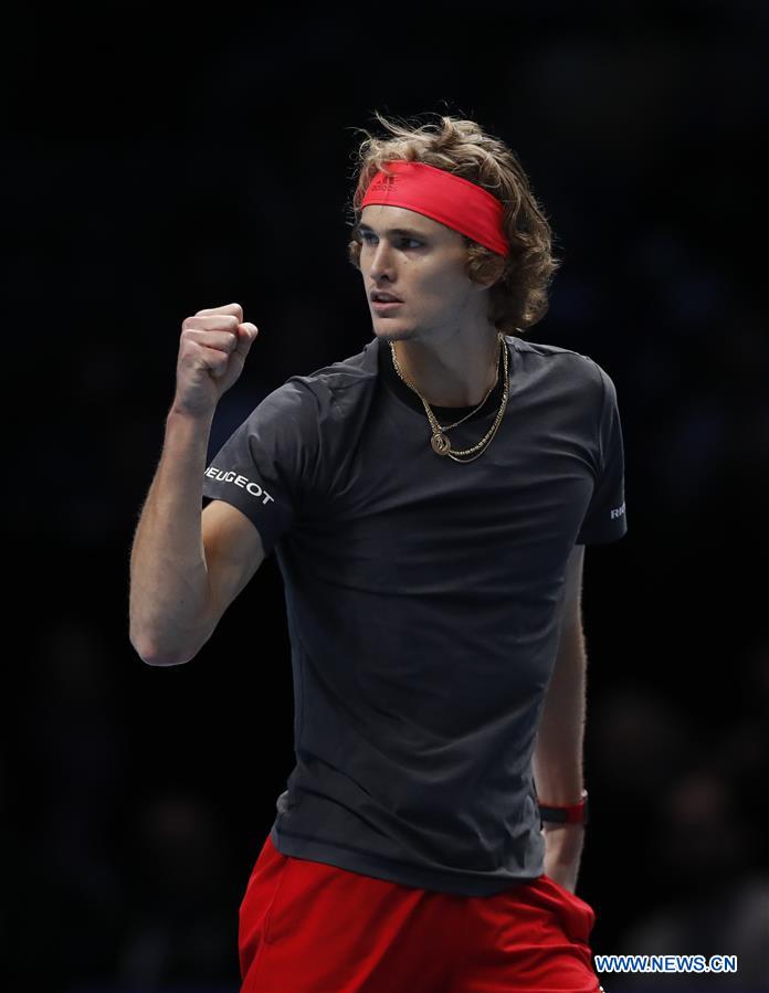 (SP)BRITAIN-LONDON-TENNIS-ATP WORLD TOUR FINALS-DAY 6