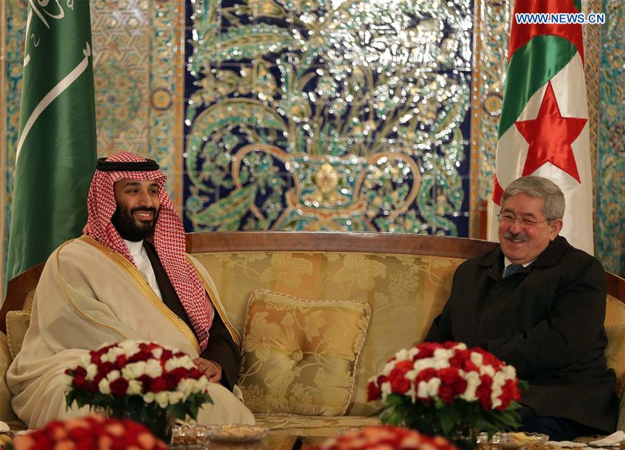ALGERIA-ALGIERS-SAUDI CROWN PRINCE-VISIT
