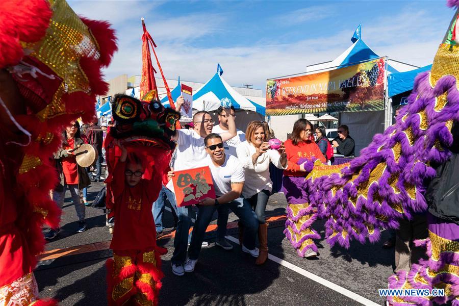 U.S.-LOS ANGELES-LUNAR NEW YEAR-CELEBRATION