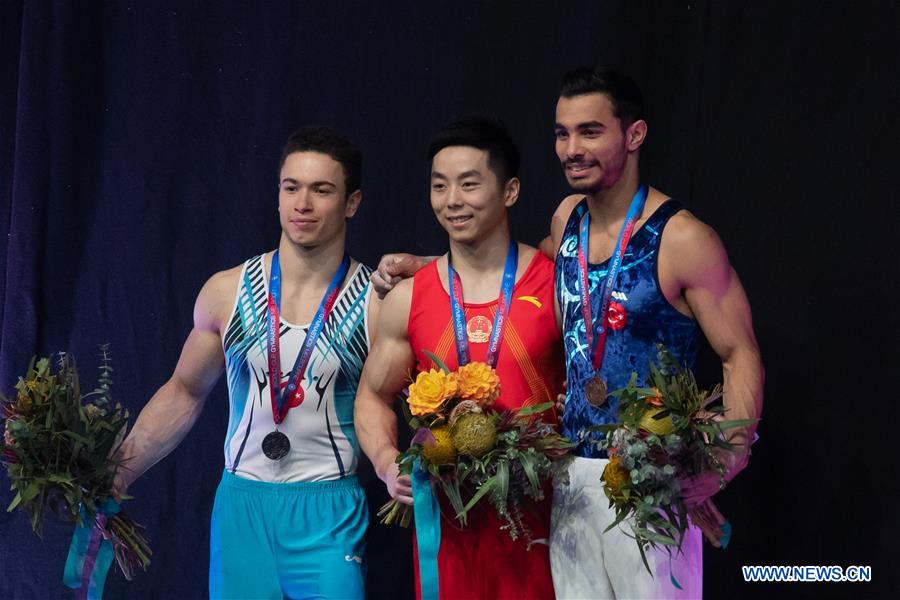 (SP)AUSTRALIA-MELBOURNE-WORLD CUP GYMNASTICS