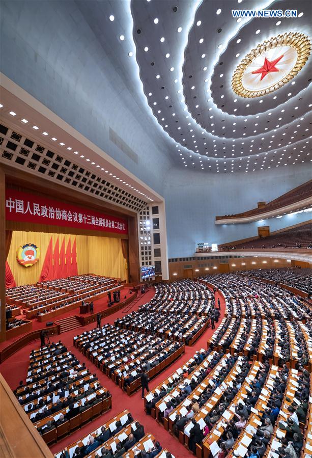 (TWO SESSIONS)CHINA-BEIJING-CPPCC-SECOND PLENARY MEETING (CN)