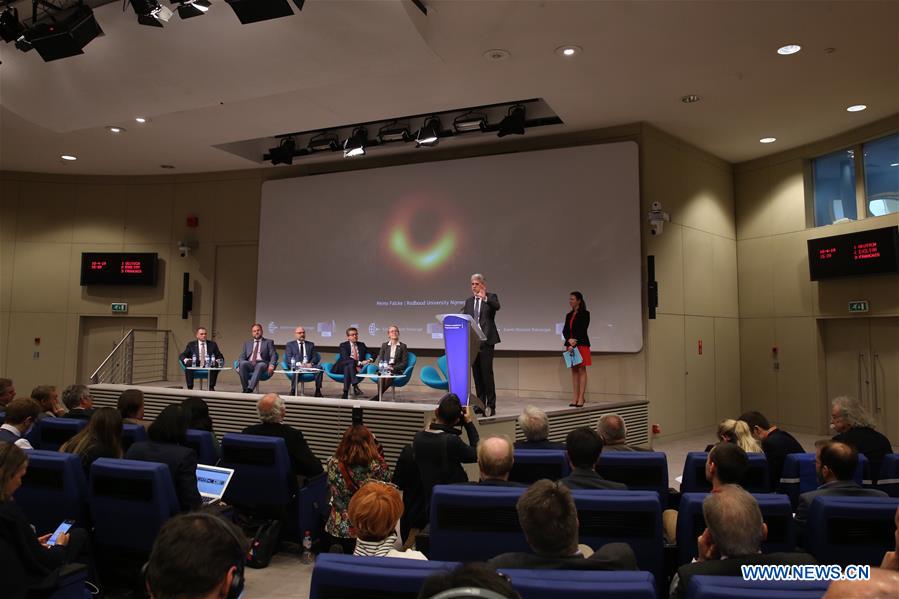 BELGIUM-BRUSSELS-BLACK HOLE-PRESS CONFERENCE