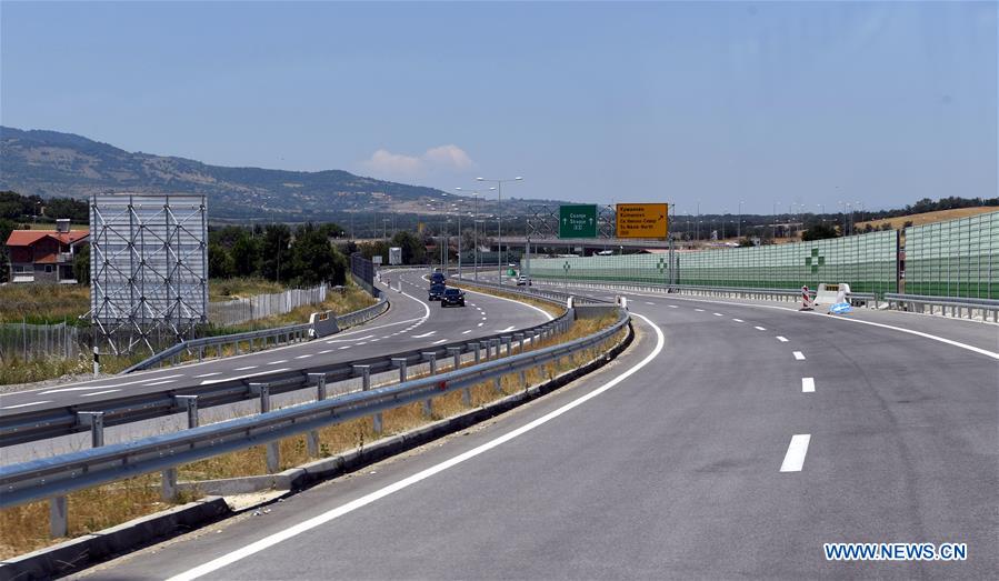 NORTH MACEDONIA-NEW HIGHWAY SECTION-OPENING