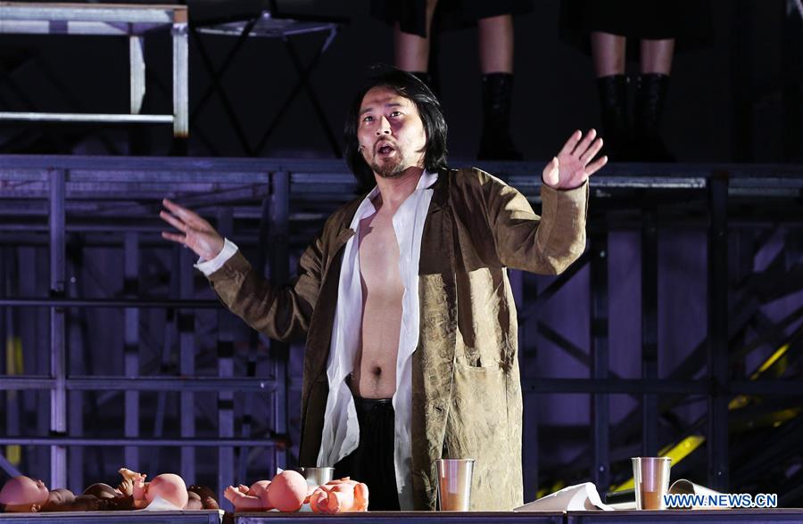 FRANCE-AVIGNON-FESTIVAL D'AVIGNON-TEAHOUSE-REHEARSAL