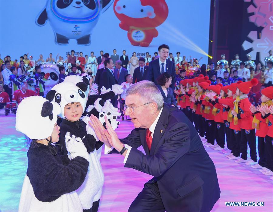 (SP)CHINA-BEIJING-2022 WINTER OLYMPIC AND PARALYMPIC GAMES-MASCOTS-LAUNCH (CN)