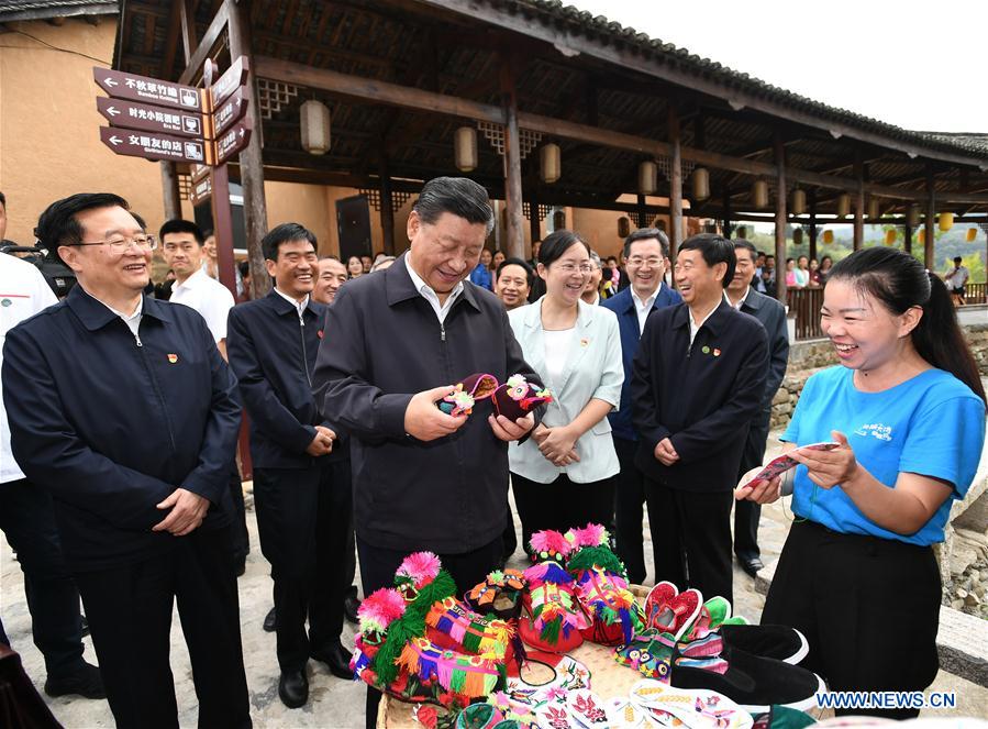 CHINA-HENAN-XINXIAN COUNTY-XI JINPING-INSPECTION (CN)