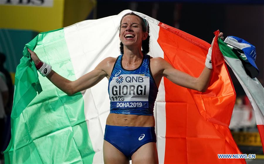 (SP)QATAR-DOHA-IAAF WORLD ATHLETICS CHAMPIONSHIPS-WOMEN'S 50KM RACE WALK