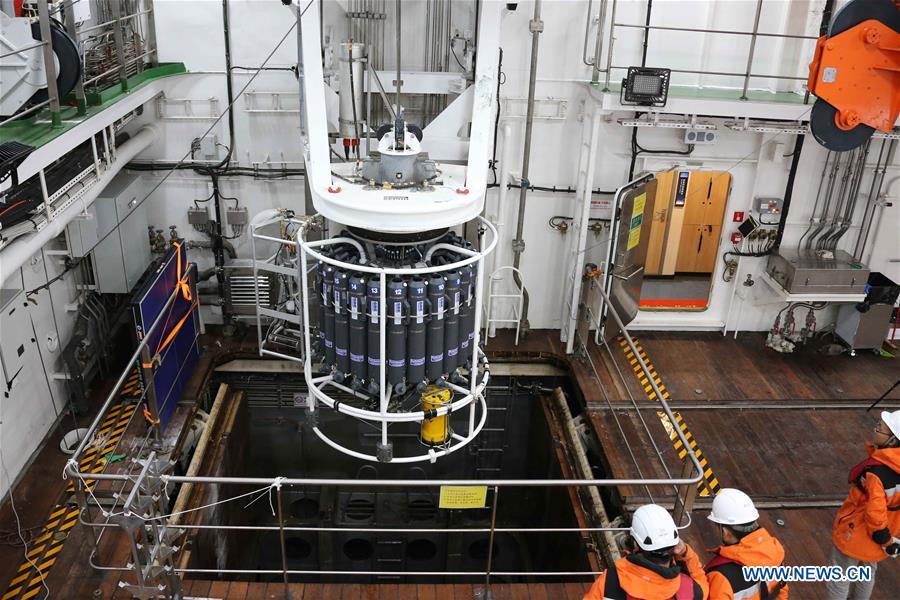 CHINA-XUELONG 2-ANTARCTIC EXPEDITION-COSMONAUTS SEA