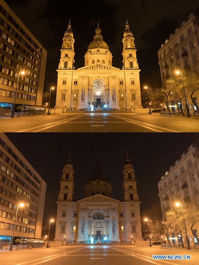 HUNGARY-BUDAPEST-EARTH HOUR 