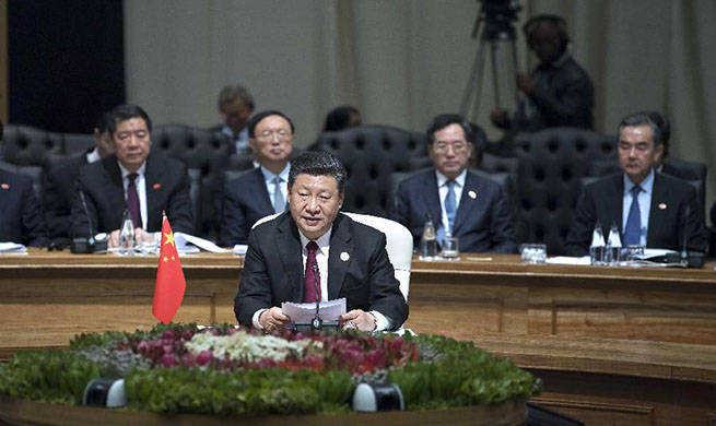 Xi urges BRICS countries to deepen strategic partnership, open up 2nd
"Golden Decade"