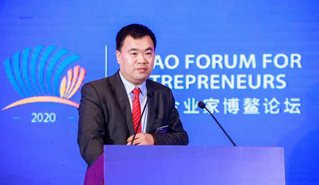 北京永聚河環(huán)保科技有限公司董事長(zhǎng)馮強(qiáng)演講