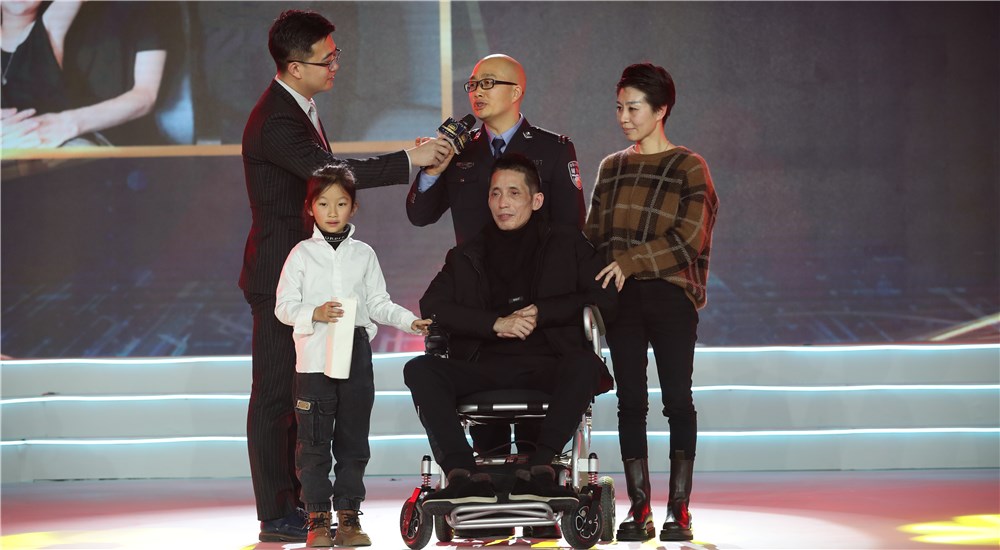 第三位年度感動人物張海林、朱丹丹夫婦分享心路歷程