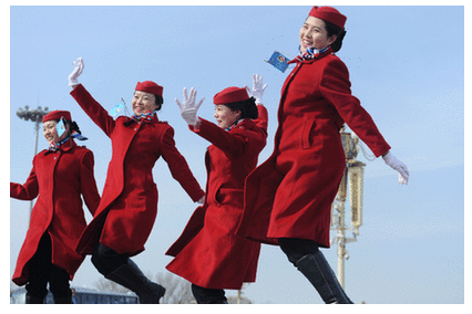 會場外的“風(fēng)景線”