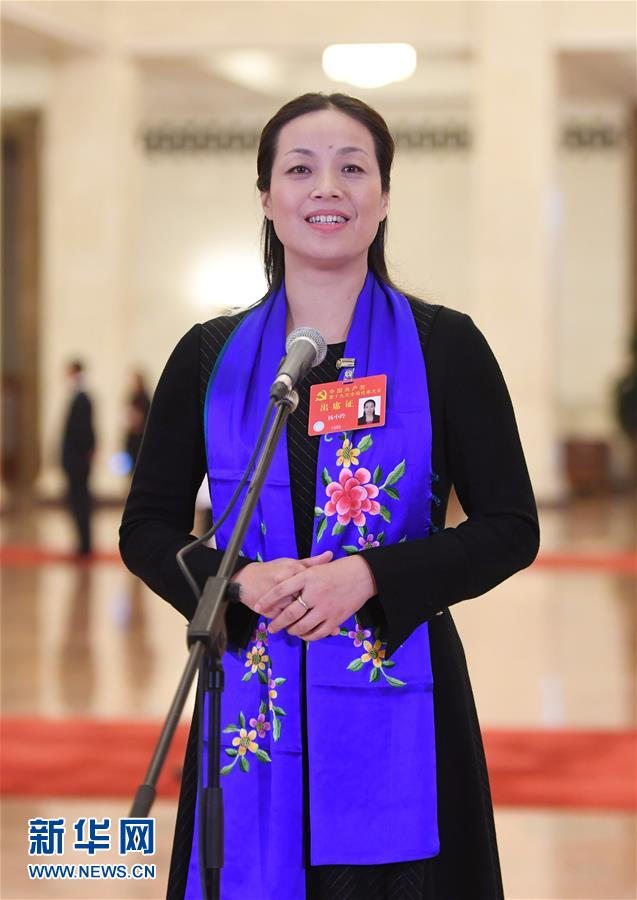 （十九大·黨代表通道）（19）采訪黨代表