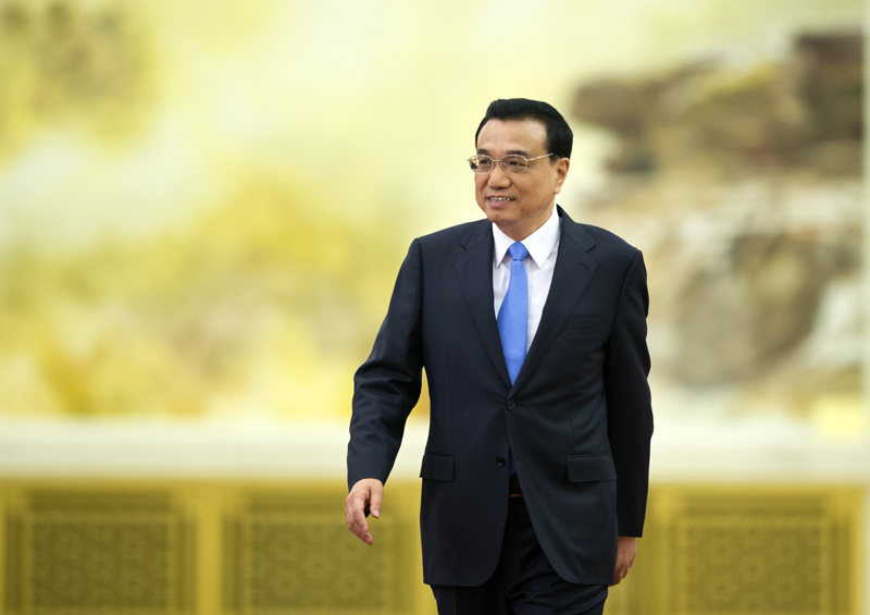 3月15日，國務院總理李克強在北京人民大會堂與中外記者見面，并回答記者提問。新華社記者 謝環馳 攝