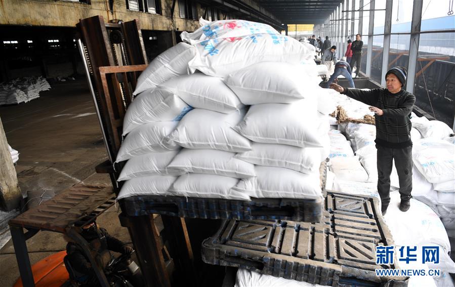 (新春走基層)(6)安徽:農(nóng)資“春運(yùn)”助春耕