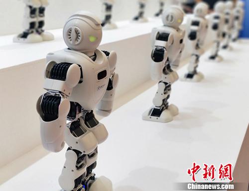 圖為機器人大會現場。姚露 攝 