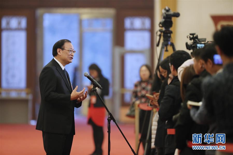 （兩會·政協開幕）（4）采訪部長