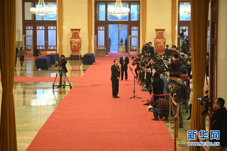 （兩會·政協開幕）（5）采訪部長