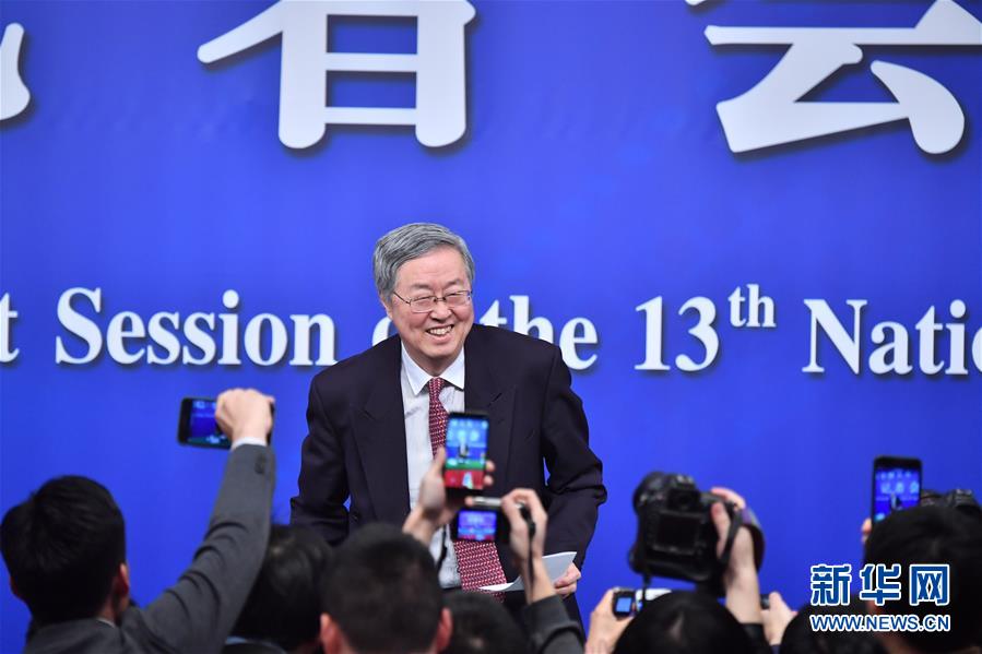 (兩會(huì))(6)中國(guó)人民銀行行長(zhǎng)周小川等就“金融改革與發(fā)展”答記者問