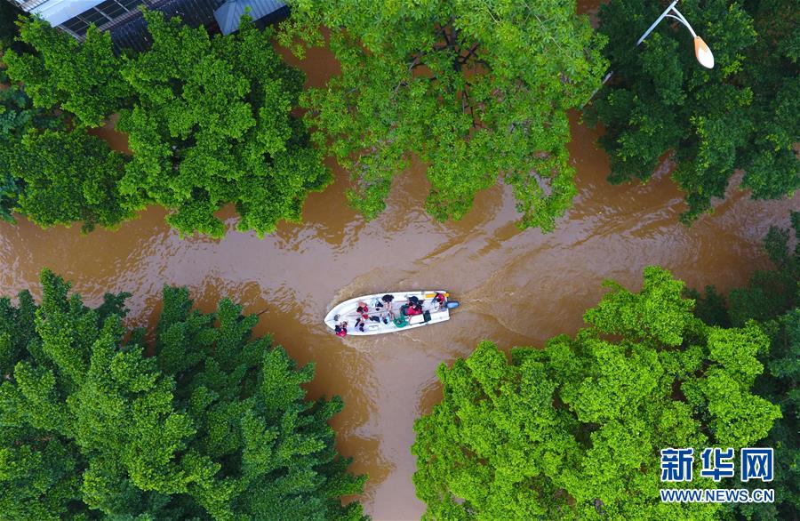 (社會(huì))(5)廣西柳州柳江出現(xiàn)超警戒水位