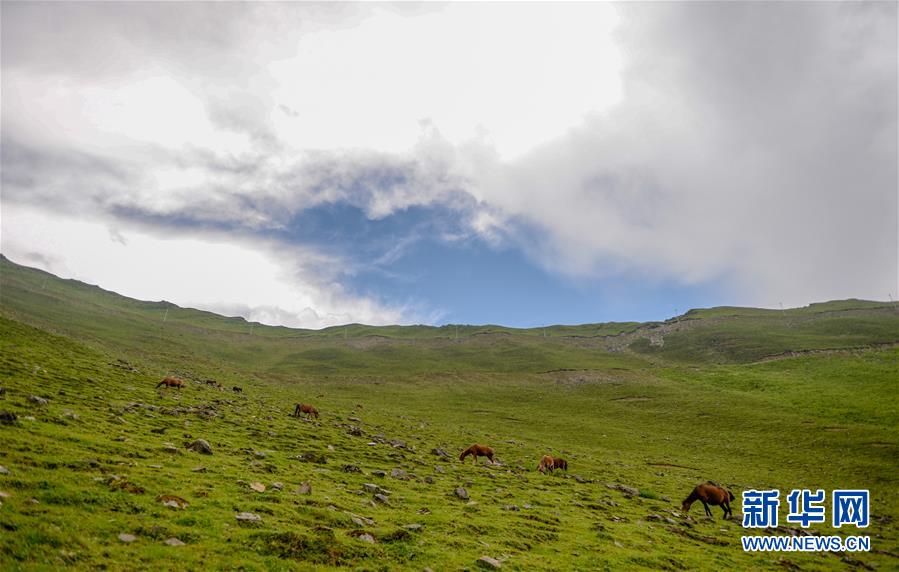 (壯麗70年·奮斗新時代——記者再走長征路·圖文互動)(4)夾金山上“馬燈紅”