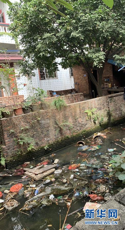 （圖文互動）（2）河長職責寫得明明白白，條條舉措無一落實——國務院檢查組暗訪核查佛山一農村河涌黑臭十余年無人管理