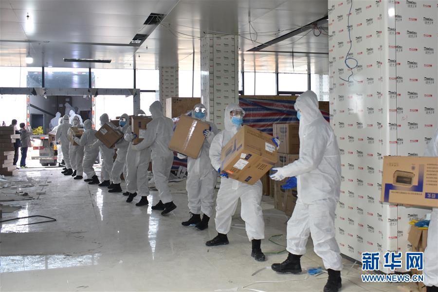 (聚焦疫情防控·圖文互動)(2)武警官兵全力奮戰(zhàn)疫情防控一線