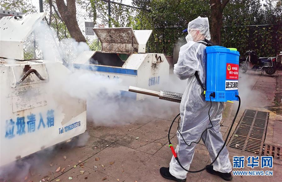 (新華全媒頭條)(13)“疫”線閃耀“火焰藍”——記奮戰湖北抗疫一線的消防救援隊伍