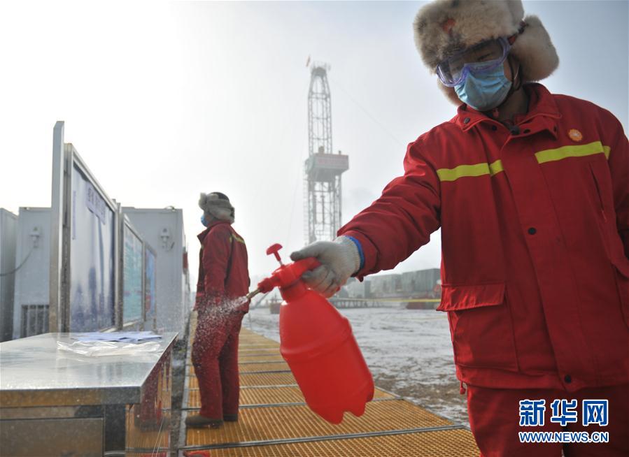 （圖文互動）（1）大慶油田：一手抓防疫，一手抓生產