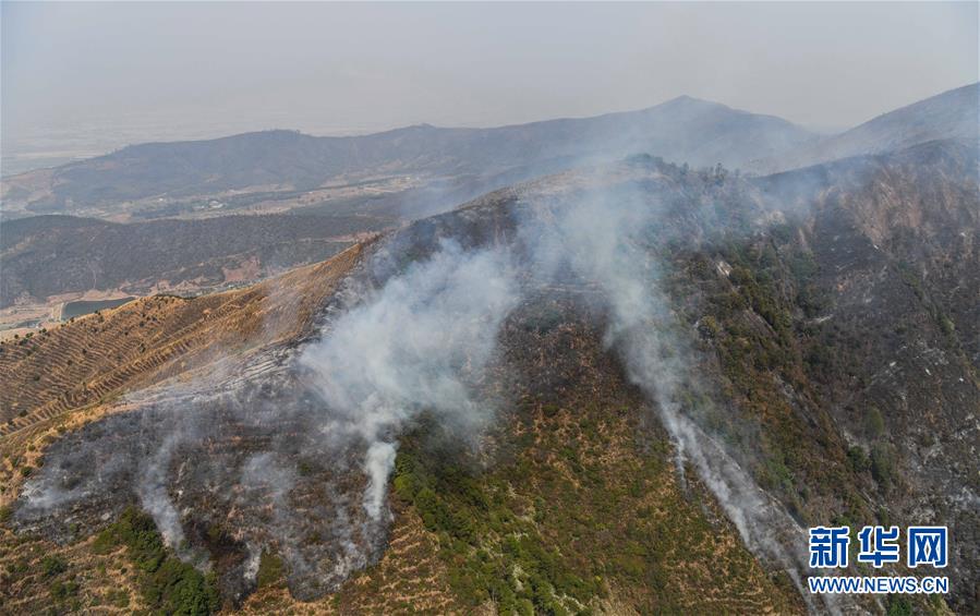 (圖文互動)(7)四川西昌市經久鄉森林火災明火已撲滅