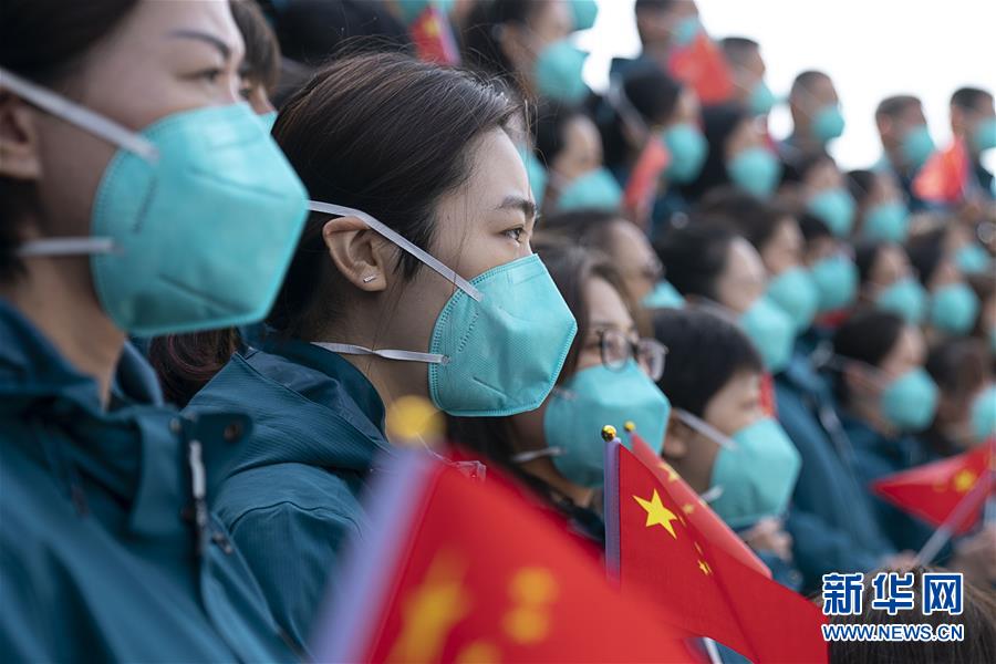 (聚焦疫情防控)(15)最后一批援鄂國家醫療隊撤離