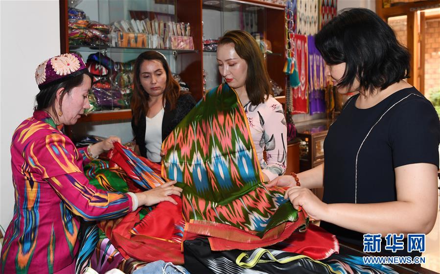 (決戰決勝脫貧攻堅·聚焦“三區三州”·圖文互動)(4)“古老”和田展現新時尚