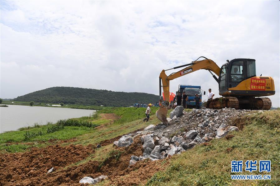 (防汛抗洪·圖文互動)(2)抗洪搶險的中堅力量——安徽宣城防汛抗洪一線見聞