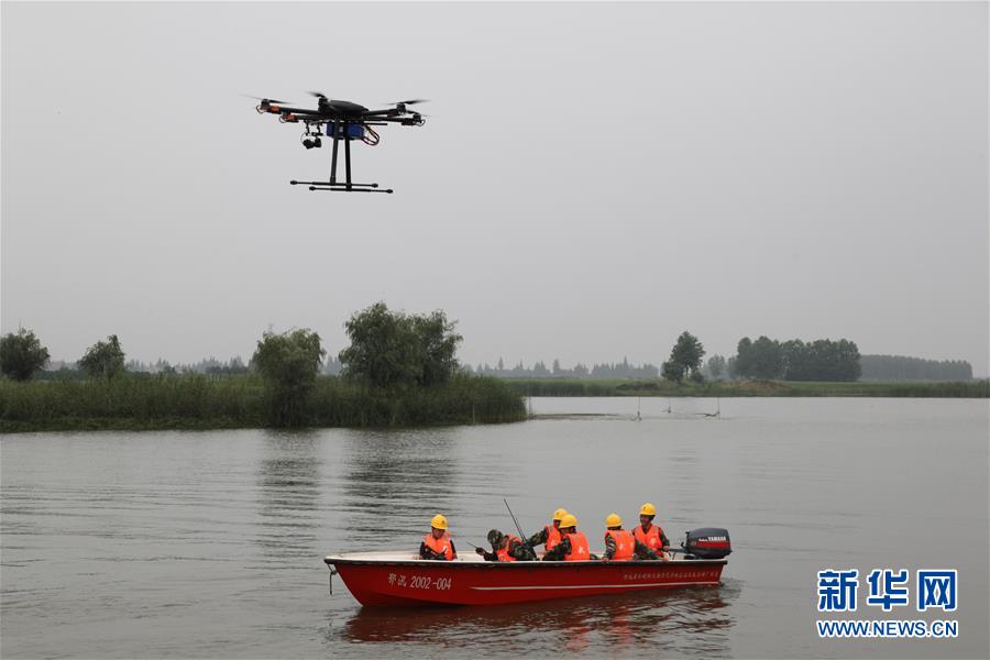 (新華全媒頭條·圖文互動)(8)抗洪利器助力抗洪一線