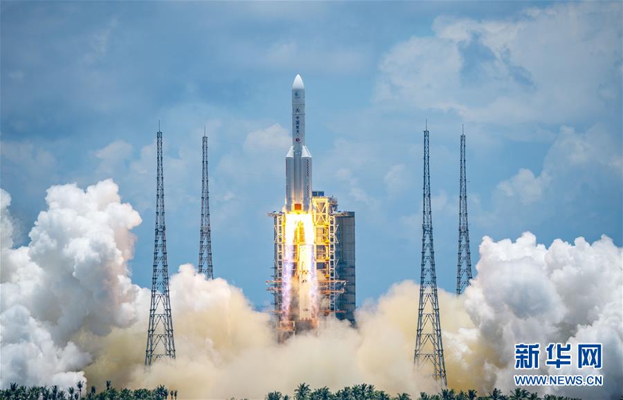 (圖文互動)(2)我國首次火星探測任務(wù)“天問一號”探測器成功發(fā)射