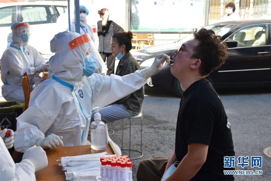 (圖文互動)(2)烏魯木齊市4日開始開展第三輪核酸檢測篩查