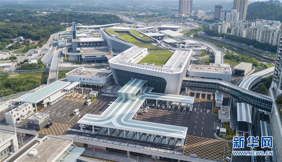 (經濟)(1)蓮塘/香園圍口岸正式啟用 大灣區再添新物流大通道