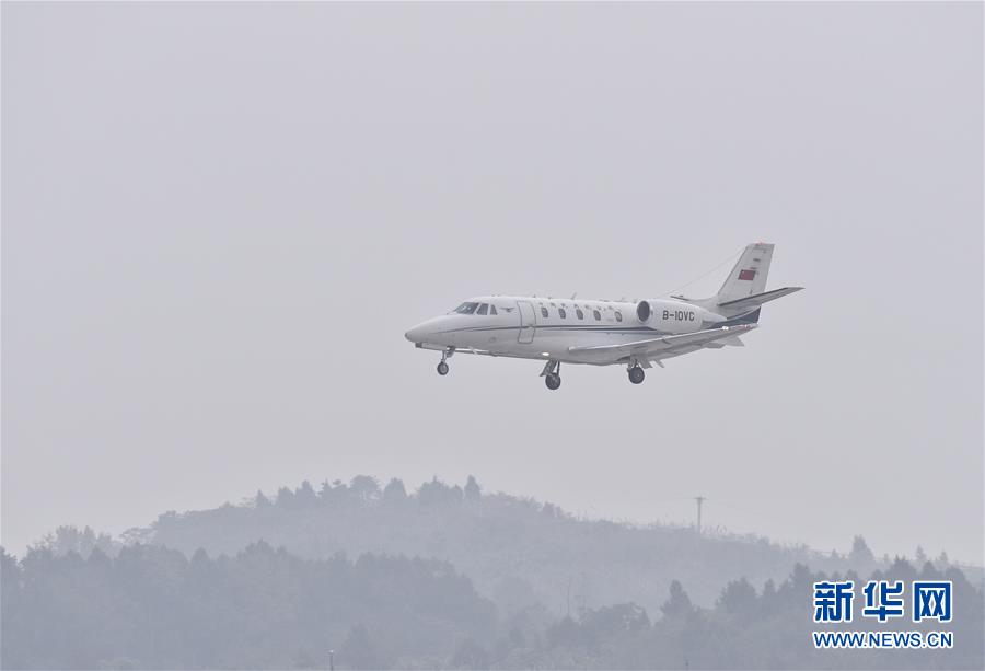 (經濟)(5)成都天府國際機場開始校飛