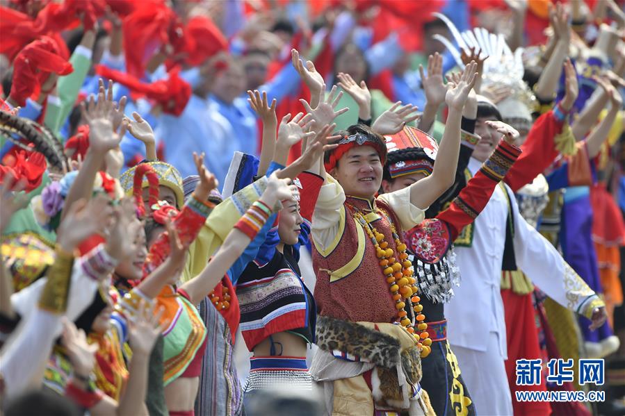 （國慶70周年·慶祝大會）慶祝中華人民共和國成立70周年大會在京隆重舉行